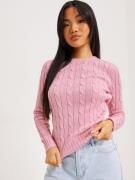 Polo Ralph Lauren - Stickade tröjor - Pink - Julianna-Long Sleeve-Pull...