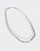 Pieces - Silver - Pcfiga O Necklace Pack