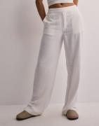 Object Collectors Item - Vit - Objsanne Aline Wide Pant Noos