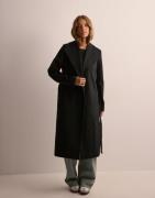 Selected Femme - Svart - Slfrosa Wool Coat B Noos