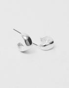 Pieces - Silver - Fpbella Small Hoop Plated Noos