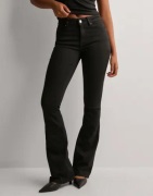 Vero Moda - Svart - Vmflash Mr Flared Jeans LI140 Ga No