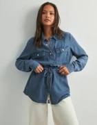 Only - Vit - Onlcharis Life 4/5 Fem Carg Jacke C