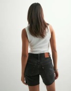 Levi's - Svart - 501 Mid Thigh Short Lunar Blac