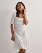 Vero Moda - Vit - Vmmymilo S/S Short Dress Wvn Ga