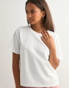 Pieces - Vit - Pcskylar Ss Tee Jrs Noos