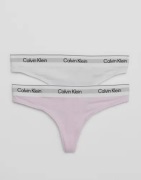 Calvin Klein Underwear - Rosa - Thong 2PK