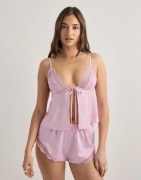 Hunkemöller - Rosa - Cami Satin Cordelie