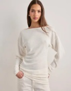 Nelly - Vit - Gorgeous Long Sweater