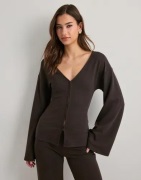 Nelly - Brun - Luxury Waist Focus Cardigan