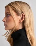 Pilgrim - Silver - Nova Hoop Earrings