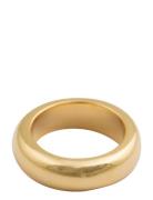 Bolded Ring Gold Ring Smycken Gold Syster P