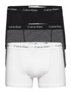 Trunk 3Pk Boxerkalsonger White Calvin Klein