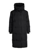 Object Objlouise Long Down Jacket Svart