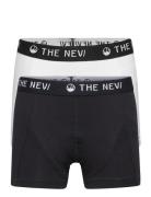 2-Pack Organic Boxers Noos Night & Underwear Underwear Underpants Blac...