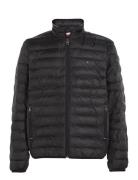 Core Packable Recycled Jacket Fodrad Jacka Black Tommy Hilfiger