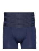 Trunk Bamboo 3-Pack Boxerkalsonger Blue Resteröds