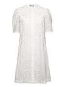 Yasmin Diego Dress Kort Klänning White Bruuns Bazaar