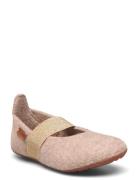 Bisgaard Ballet Wool Ballerinaskor Ballerinas Pink Bisgaard