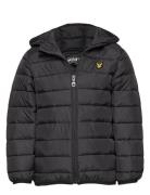 Lightweight Puffa Jacket Fodrad Jacka Black Lyle & Scott Junior