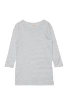 Copenhagen Colors Striped Ls. Nightgown Blå