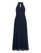 Vimilina Halterneck Maxi Dress/Su - Noos Maxiklänning Festklänning Nav...