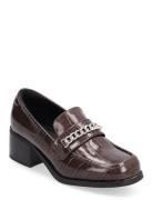 Vmfenilla Loafer Loafers Låga Skor Brown Vero Moda