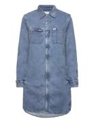 Unionall Dress Kort Klänning Blue Lee Jeans