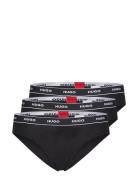 Triplet Brief Stripe Trosa Brief Tanga Black HUGO