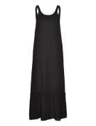 Onlalma Life Poly Noemi Long Dress Solid Maxiklänning Festklänning Bla...