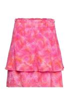 D6Nica Mini Skirt Kort Kjol Pink Dante6