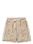 Naram Knitted Shorts Pyjamas Beige Bongusta