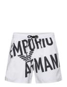 Boxer Badshorts White Emporio Armani