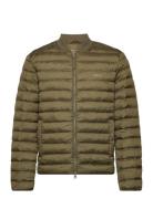 Light Padded Bomber Jacket Fodrad Jacka Khaki Green GANT