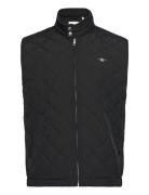 Quilted Windcheater Vest Väst Black GANT