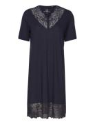 Elegant Dreams Sleepshirt Nattlinne Navy Calida