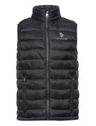 Lightweight Quilted Gilet Fodrad Väst Black U.S. Polo Assn.