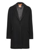 C_Calesso1 Outerwear Coats Winter Coats Black BOSS