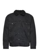 Onsrick Ovz Black 6942 Teddy Dnm Jacket Jeansjacka Denimjacka Black ON...