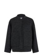 Vicecilie Wool Bomber Jacket Ulljacka Jacka Grey Vila