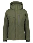 Stefan Usx Jkt Parka Jacka Khaki Green Didriksons