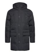 A Parka Row Inner L Parka Jacka Black French Connection