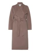 IVY OAK Double Face Bathrobe Coat Brun