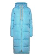 Long Puffer Jacket Fodrad Rock Blue Coster Copenhagen