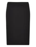 Skirt Pennkjol Kjol Black Rosemunde