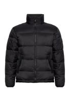 Padded Jacket With Standup Collar Fodrad Jacka Black Lindbergh