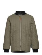 Duvet Boys Jacket Outerwear Softshells Softshell Jackets Khaki Green M...