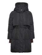 Clare - Winter Puff Fodrad Rock Black Day Birger Et Mikkelsen