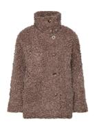 Katrina Jacket Outerwear Faux Fur Brown ODD MOLLY