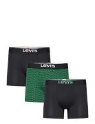 Levis Men Giftbox Logo Boxer Brief Boxerkalsonger Green Levi´s
